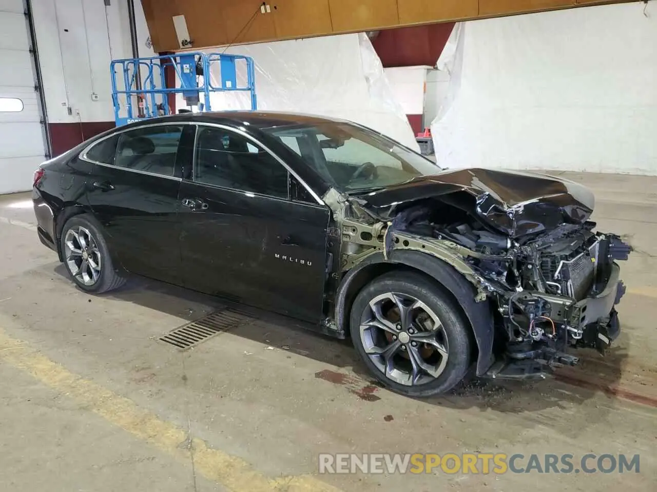 4 Photograph of a damaged car 1G1ZD5ST7LF080035 CHEVROLET MALIBU 2020