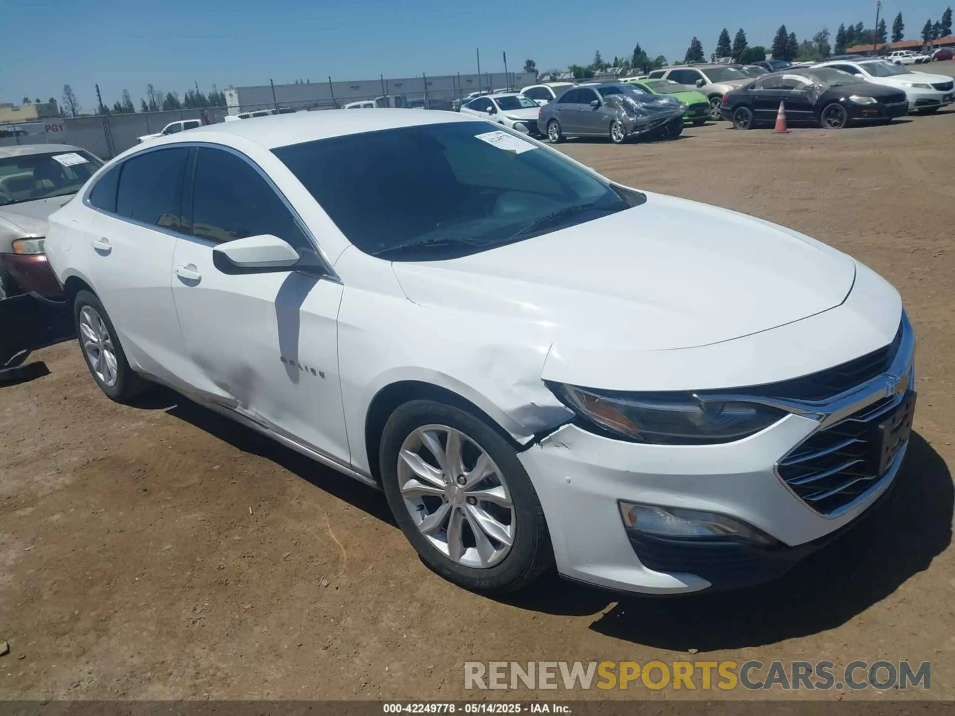 1 Photograph of a damaged car 1G1ZD5ST7LF081198 CHEVROLET MALIBU 2020