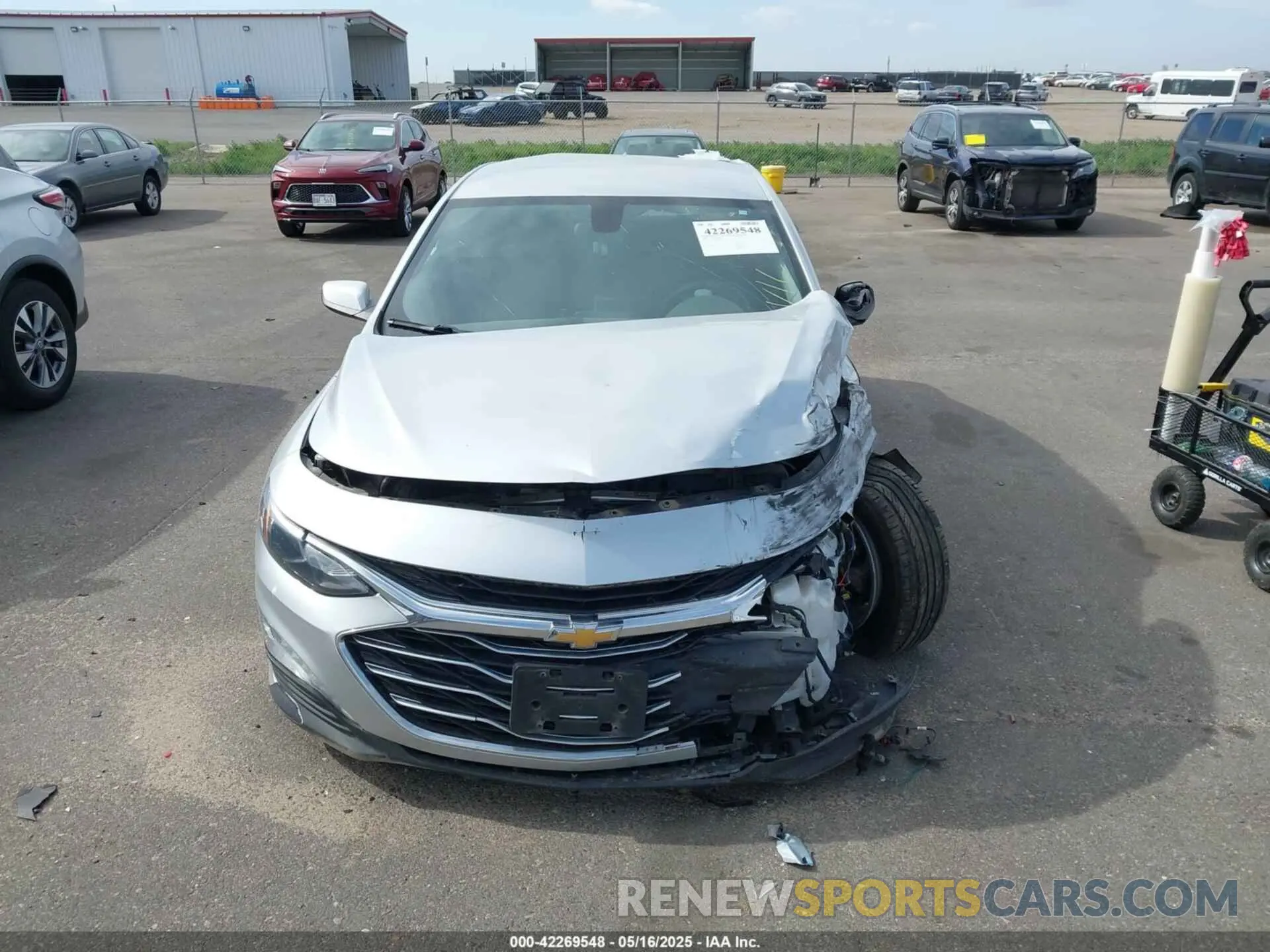 13 Photograph of a damaged car 1G1ZD5ST7LF089009 CHEVROLET MALIBU 2020