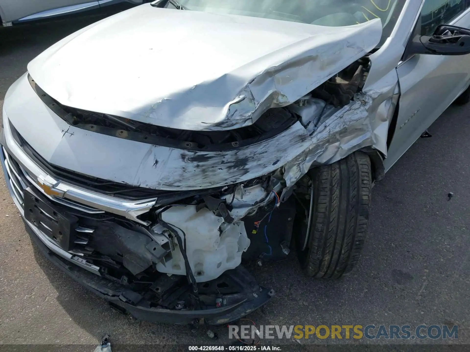 6 Photograph of a damaged car 1G1ZD5ST7LF089009 CHEVROLET MALIBU 2020