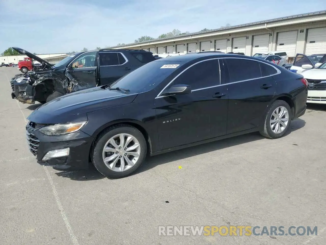 1 Photograph of a damaged car 1G1ZD5ST7LF092413 CHEVROLET MALIBU 2020