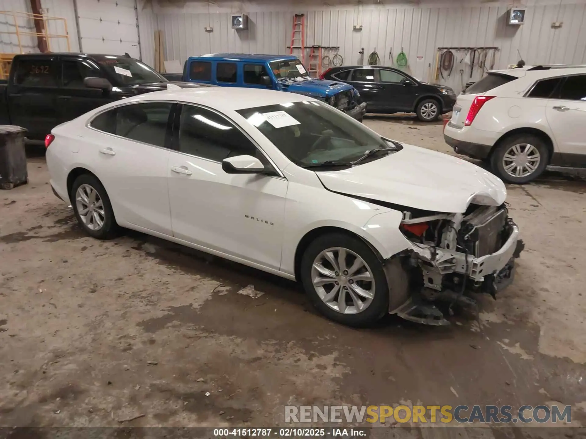 1 Photograph of a damaged car 1G1ZD5ST7LF094579 CHEVROLET MALIBU 2020