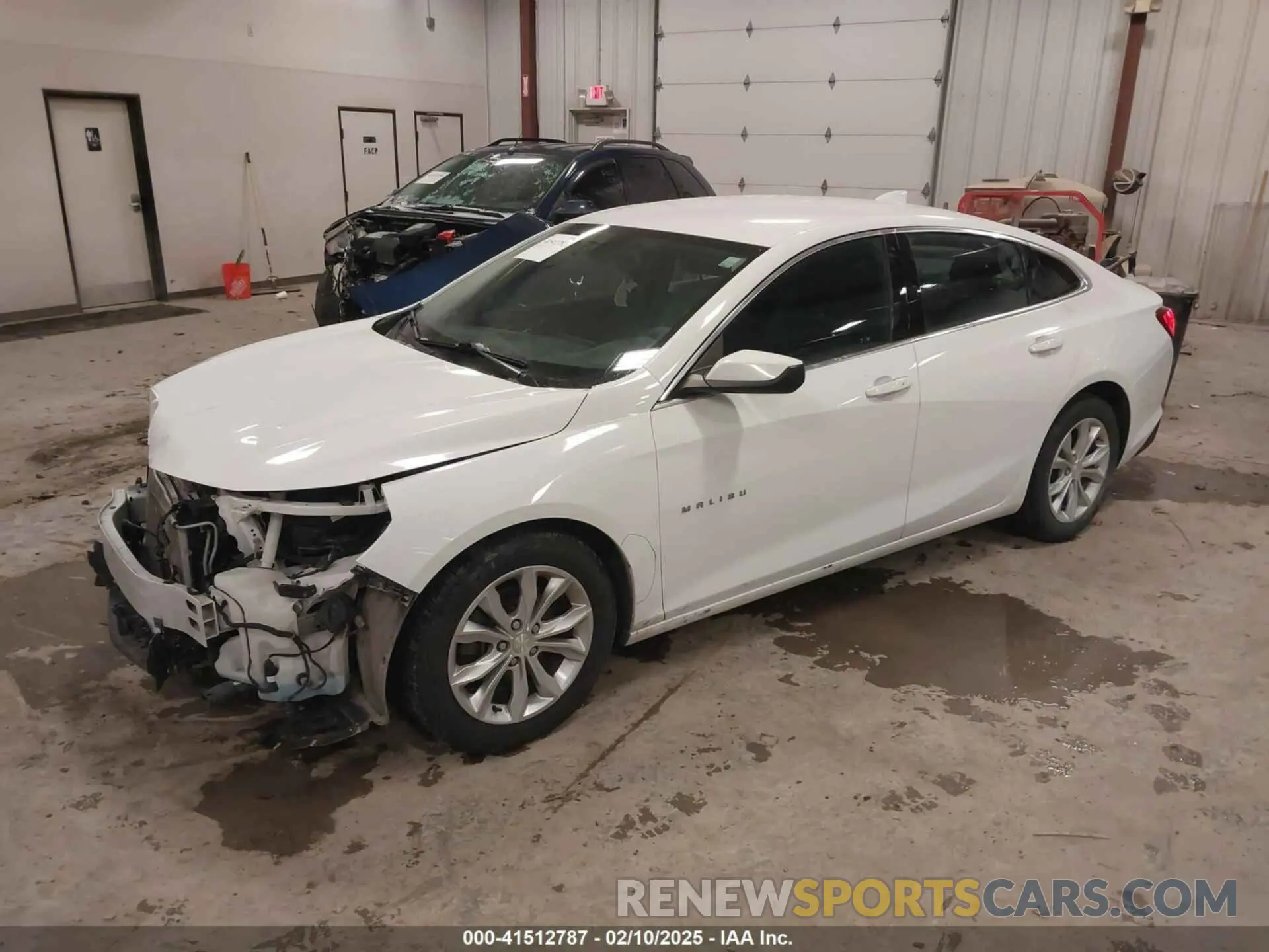 2 Photograph of a damaged car 1G1ZD5ST7LF094579 CHEVROLET MALIBU 2020