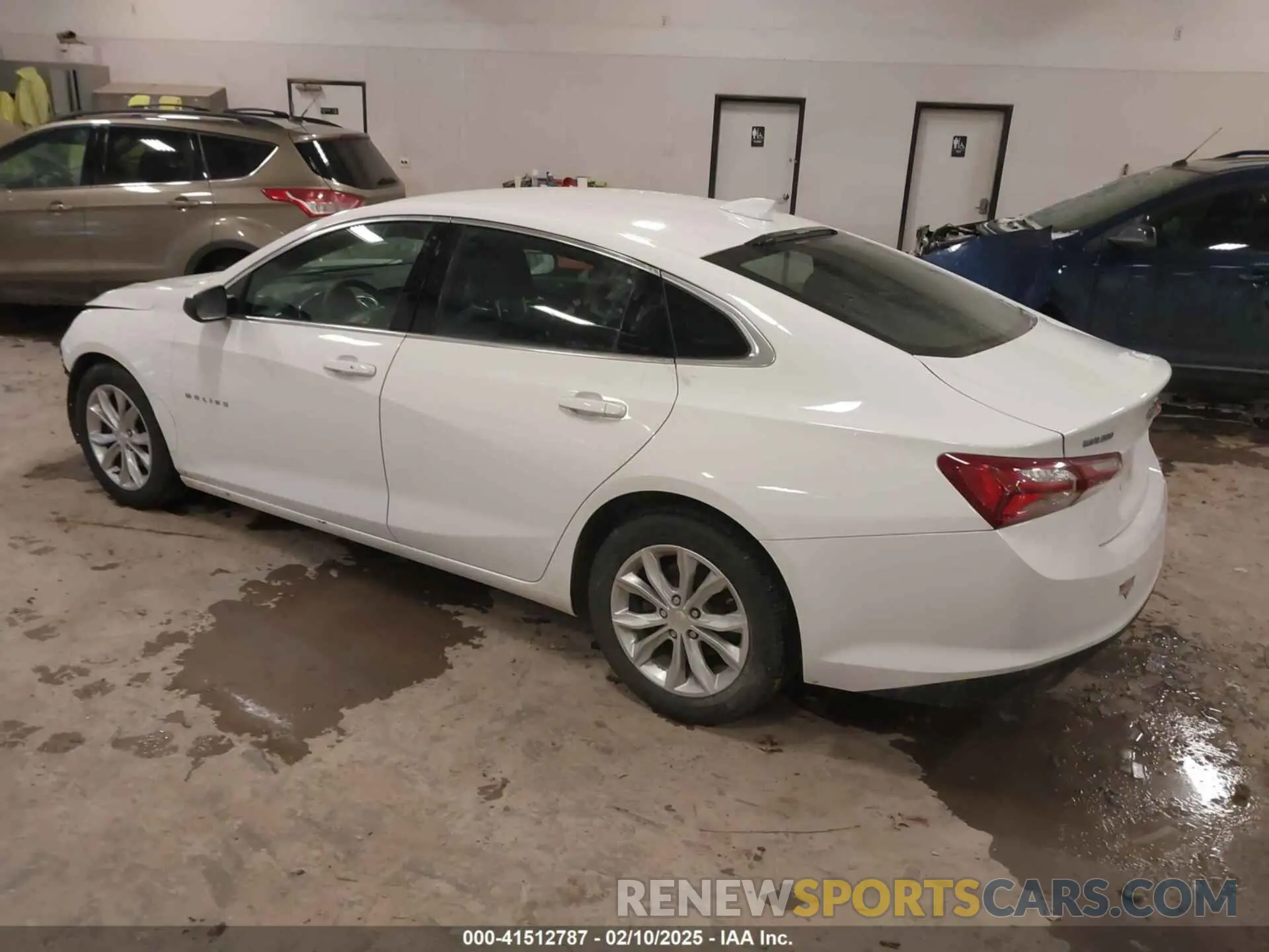 3 Photograph of a damaged car 1G1ZD5ST7LF094579 CHEVROLET MALIBU 2020