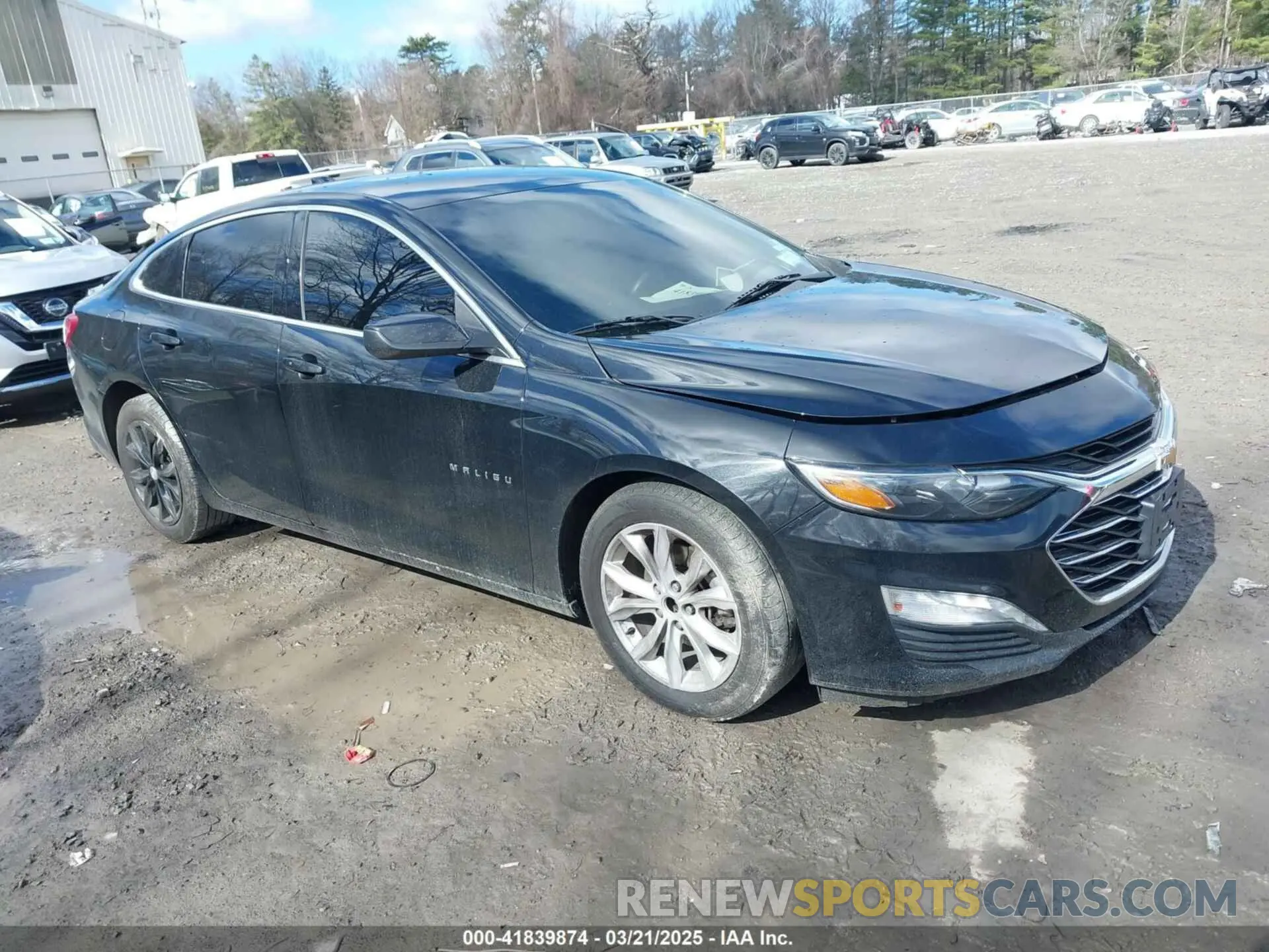 1 Photograph of a damaged car 1G1ZD5ST7LF095988 CHEVROLET MALIBU 2020