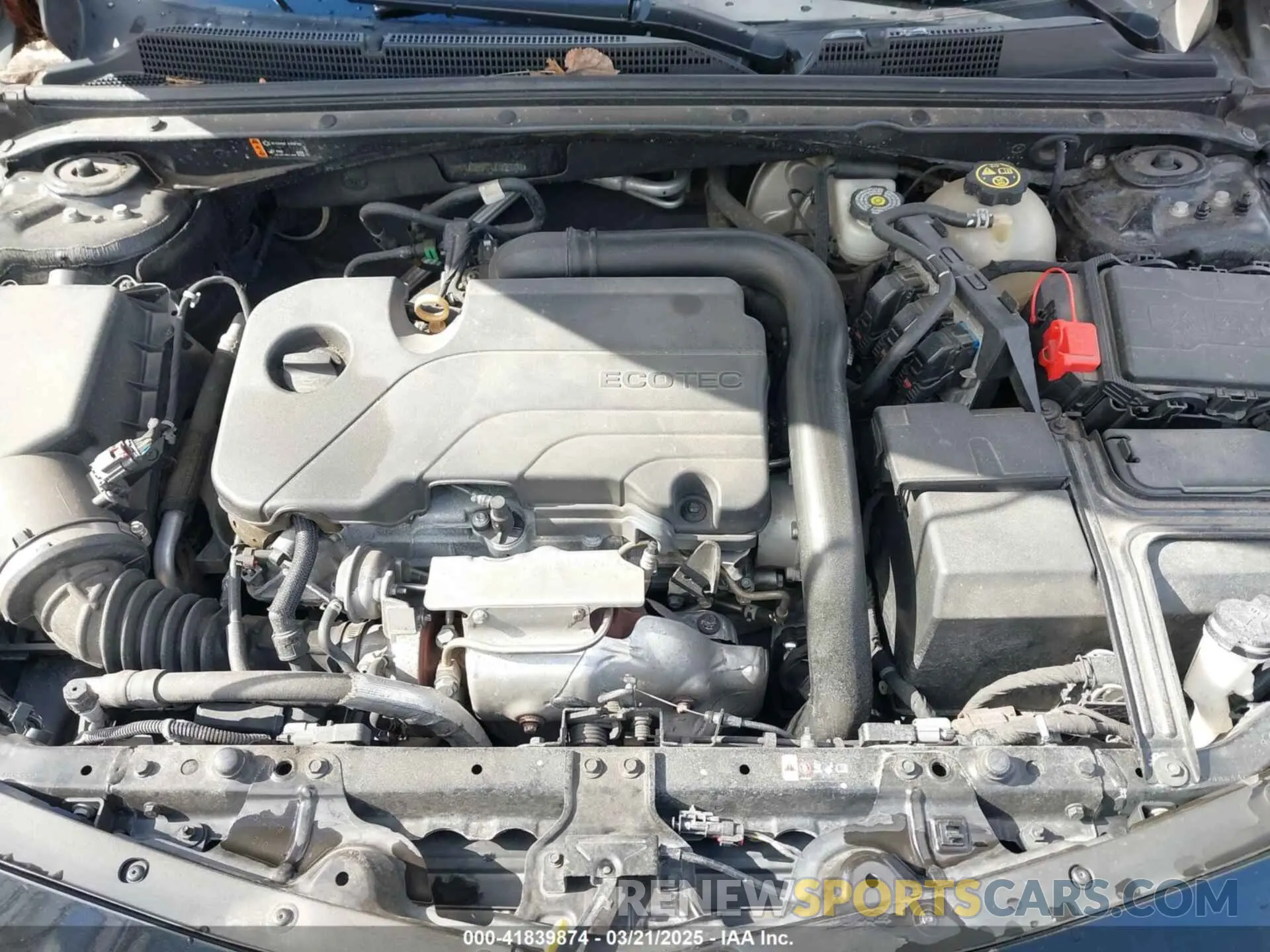10 Photograph of a damaged car 1G1ZD5ST7LF095988 CHEVROLET MALIBU 2020