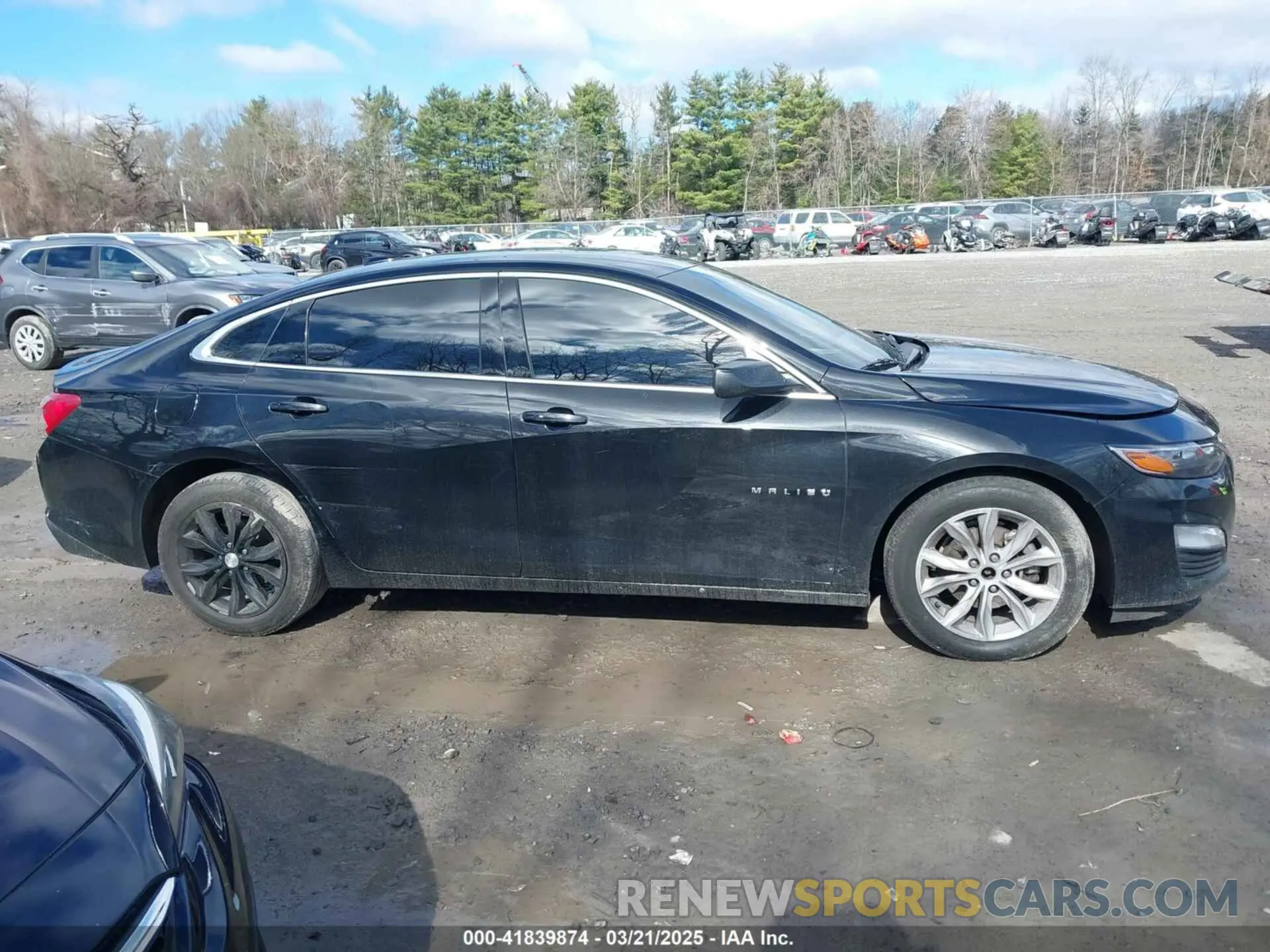 13 Photograph of a damaged car 1G1ZD5ST7LF095988 CHEVROLET MALIBU 2020