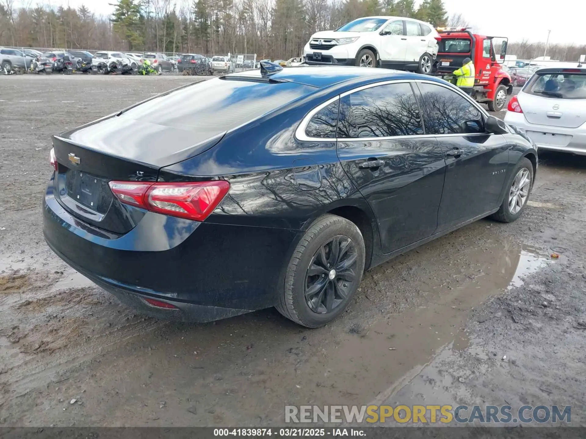 4 Photograph of a damaged car 1G1ZD5ST7LF095988 CHEVROLET MALIBU 2020
