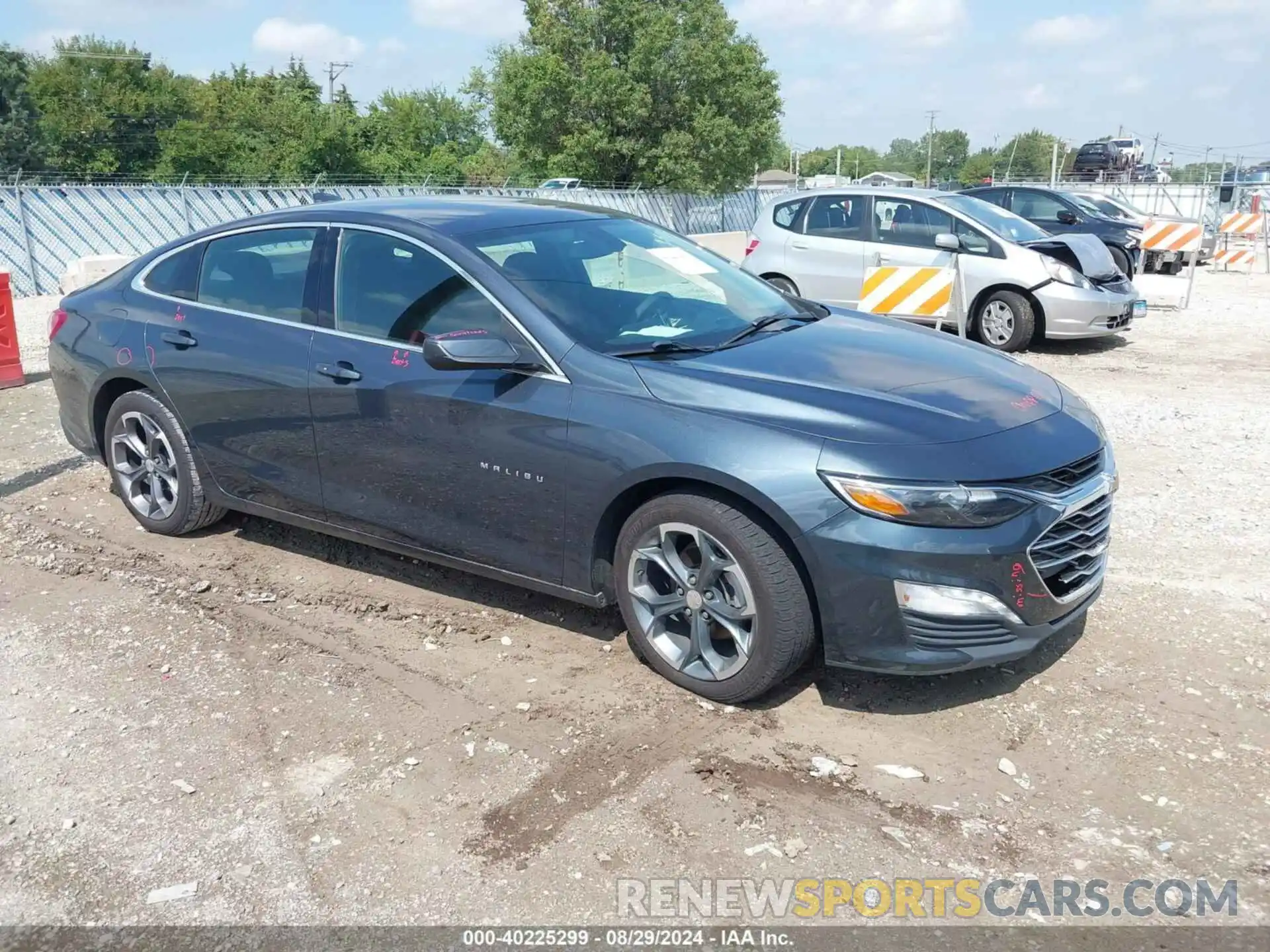 1 Photograph of a damaged car 1G1ZD5ST7LF096784 CHEVROLET MALIBU 2020