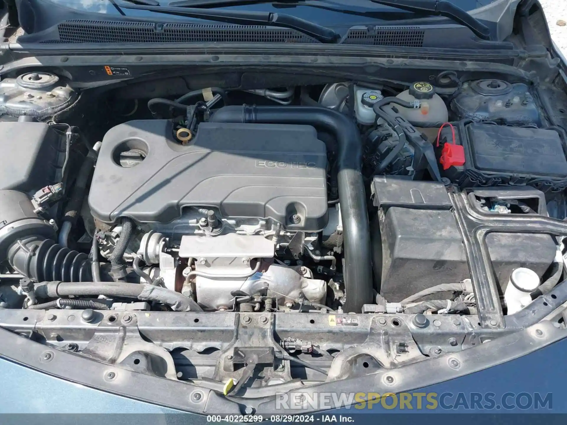 10 Photograph of a damaged car 1G1ZD5ST7LF096784 CHEVROLET MALIBU 2020