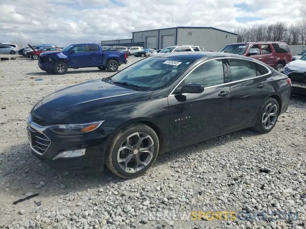 1 Photograph of a damaged car 1G1ZD5ST7LF099782 CHEVROLET MALIBU 2020