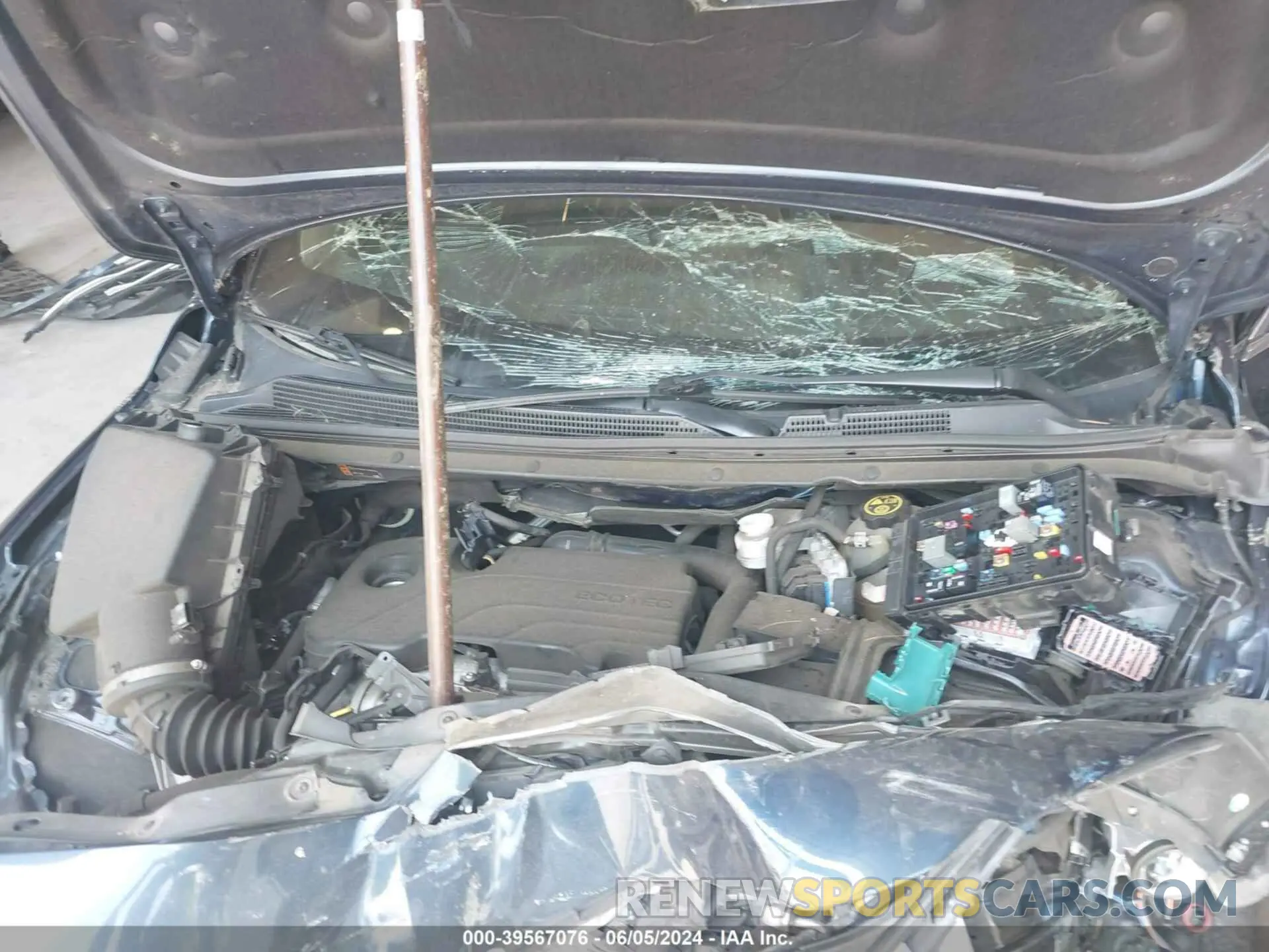 10 Photograph of a damaged car 1G1ZD5ST7LF104107 CHEVROLET MALIBU 2020