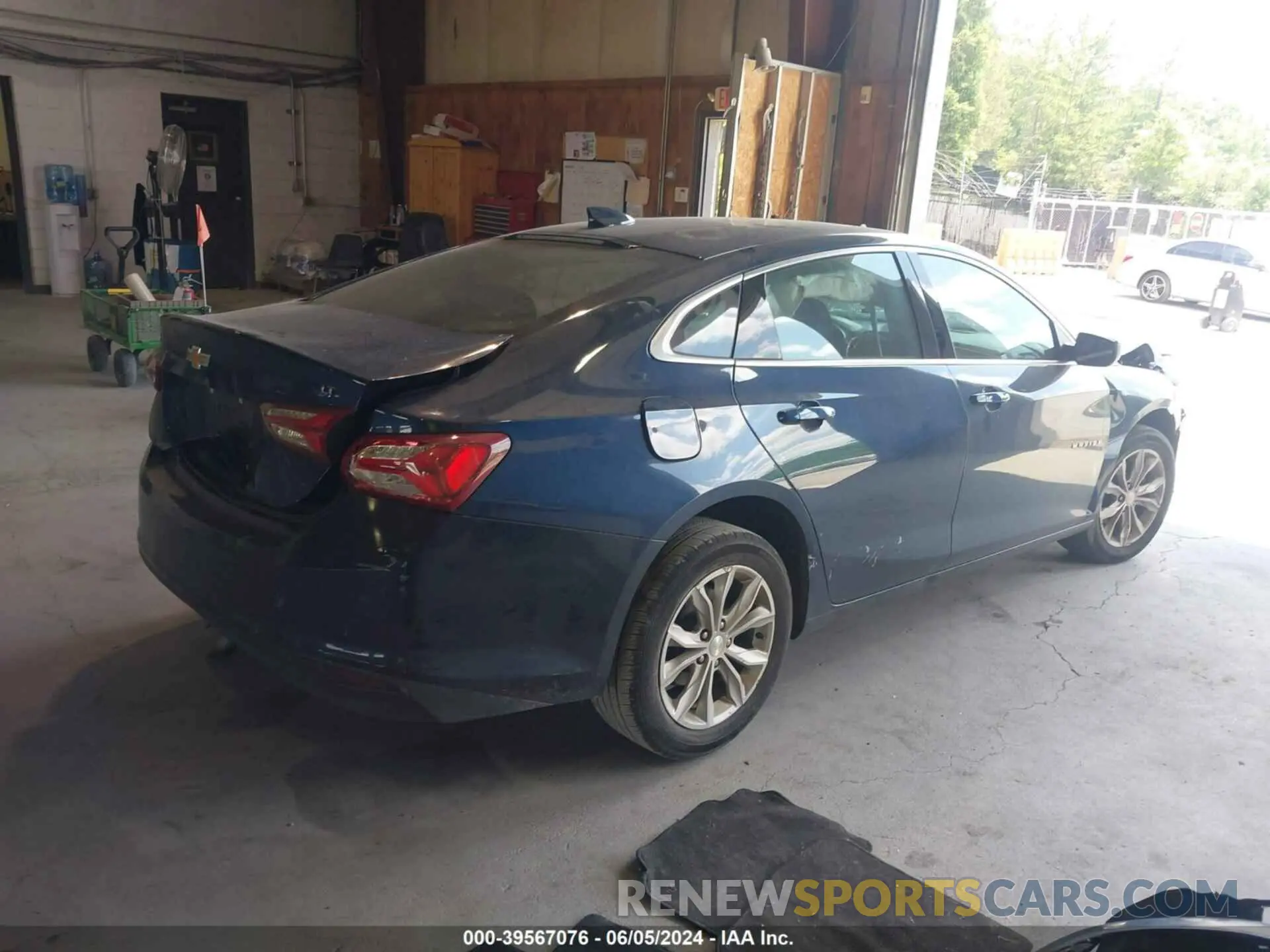 4 Photograph of a damaged car 1G1ZD5ST7LF104107 CHEVROLET MALIBU 2020