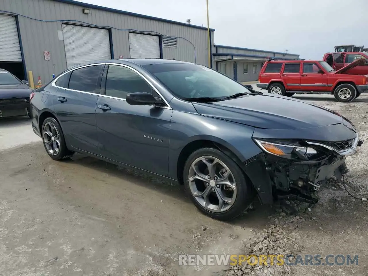 4 Photograph of a damaged car 1G1ZD5ST7LF105595 CHEVROLET MALIBU 2020