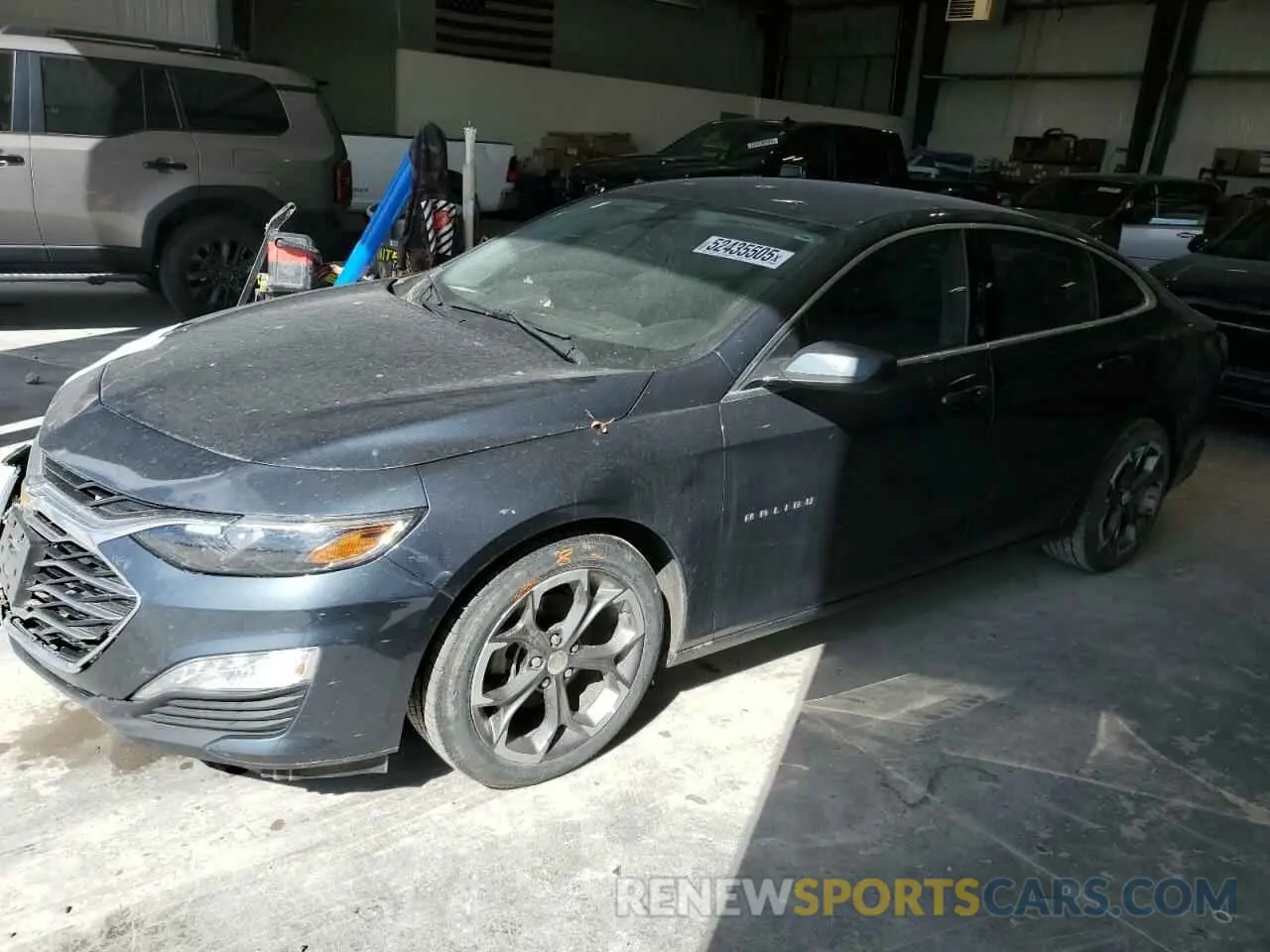 1 Photograph of a damaged car 1G1ZD5ST7LF105886 CHEVROLET MALIBU 2020