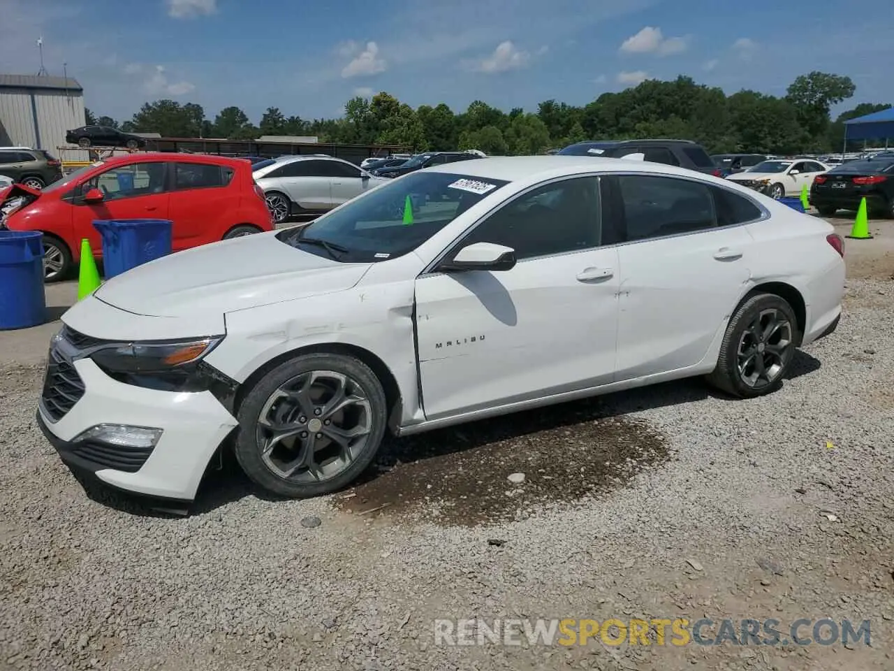 1 Photograph of a damaged car 1G1ZD5ST7LF106682 CHEVROLET MALIBU 2020