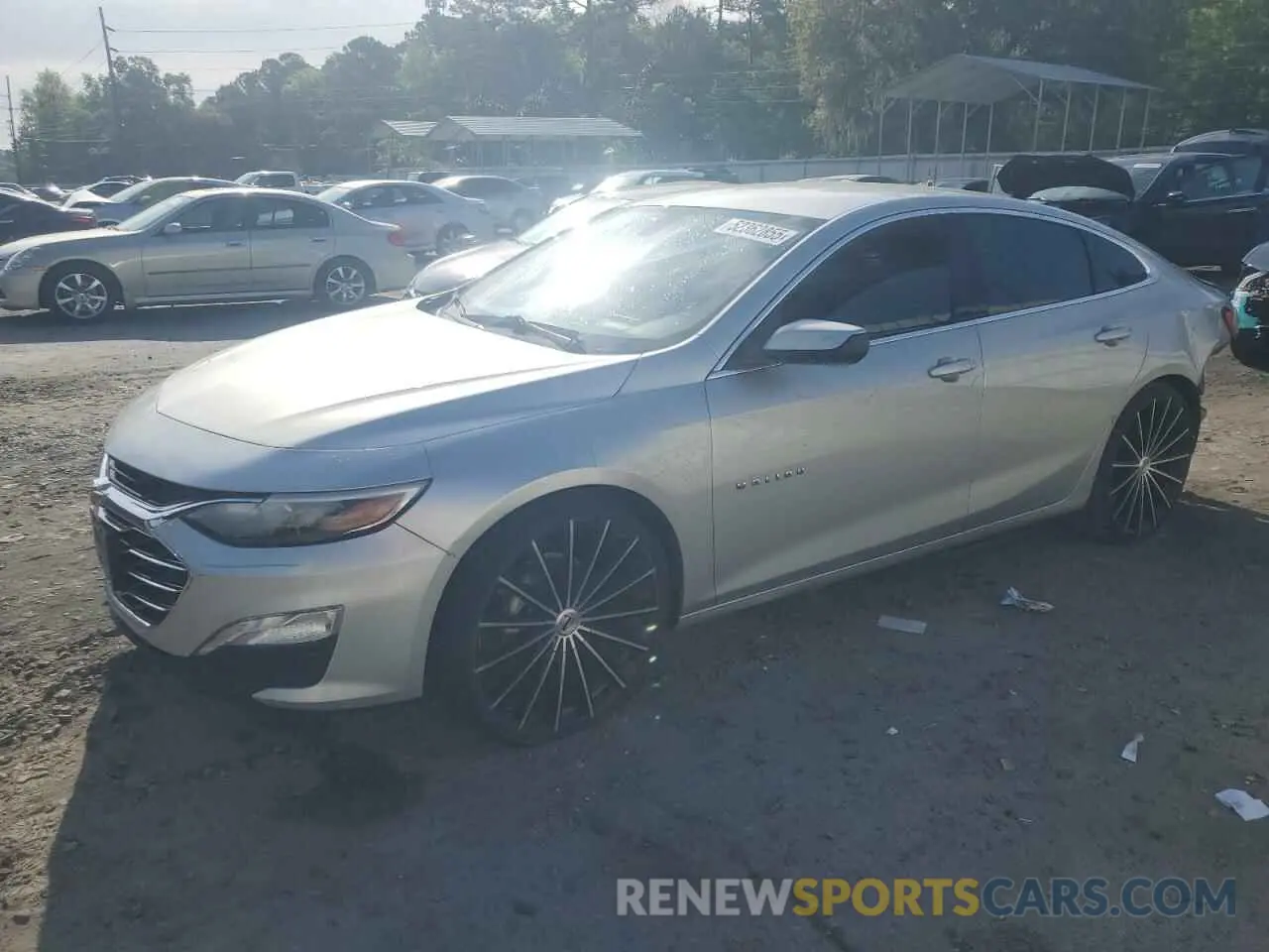1 Photograph of a damaged car 1G1ZD5ST7LF117309 CHEVROLET MALIBU 2020