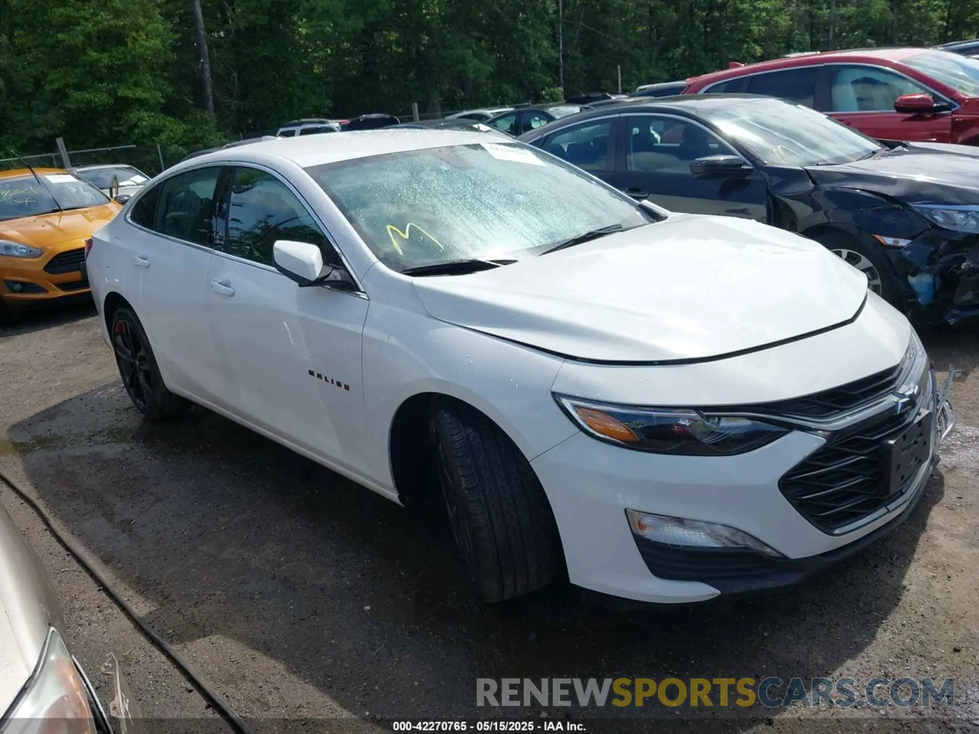 1 Photograph of a damaged car 1G1ZD5ST7LF154909 CHEVROLET MALIBU 2020