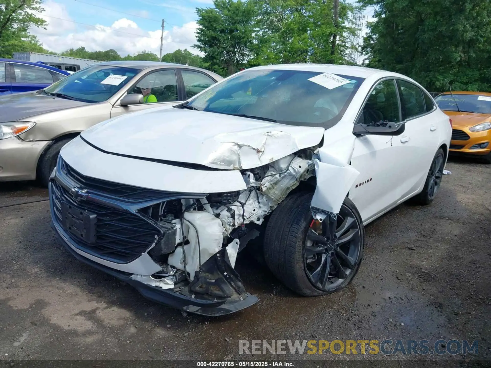 6 Photograph of a damaged car 1G1ZD5ST7LF154909 CHEVROLET MALIBU 2020
