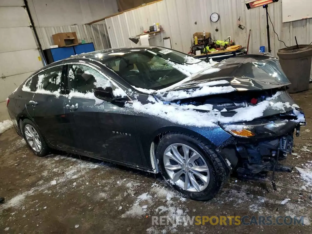4 Photograph of a damaged car 1G1ZD5ST8LF008504 CHEVROLET MALIBU 2020