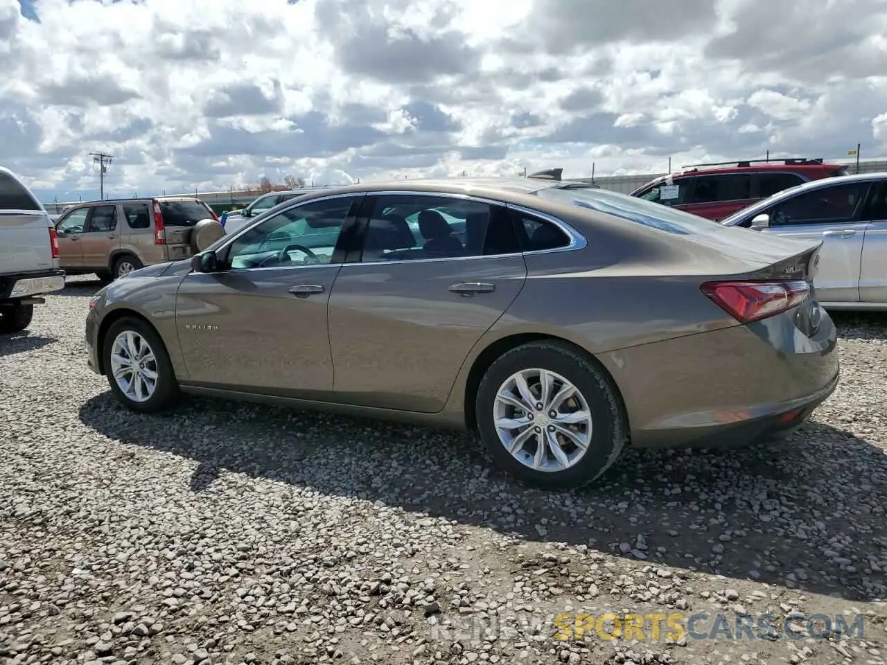 2 Photograph of a damaged car 1G1ZD5ST8LF019065 CHEVROLET MALIBU 2020