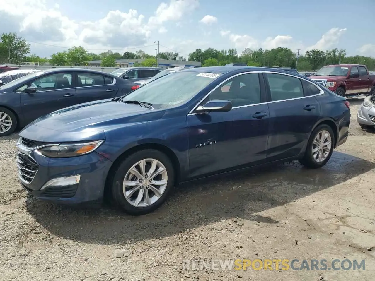 1 Photograph of a damaged car 1G1ZD5ST8LF025013 CHEVROLET MALIBU 2020