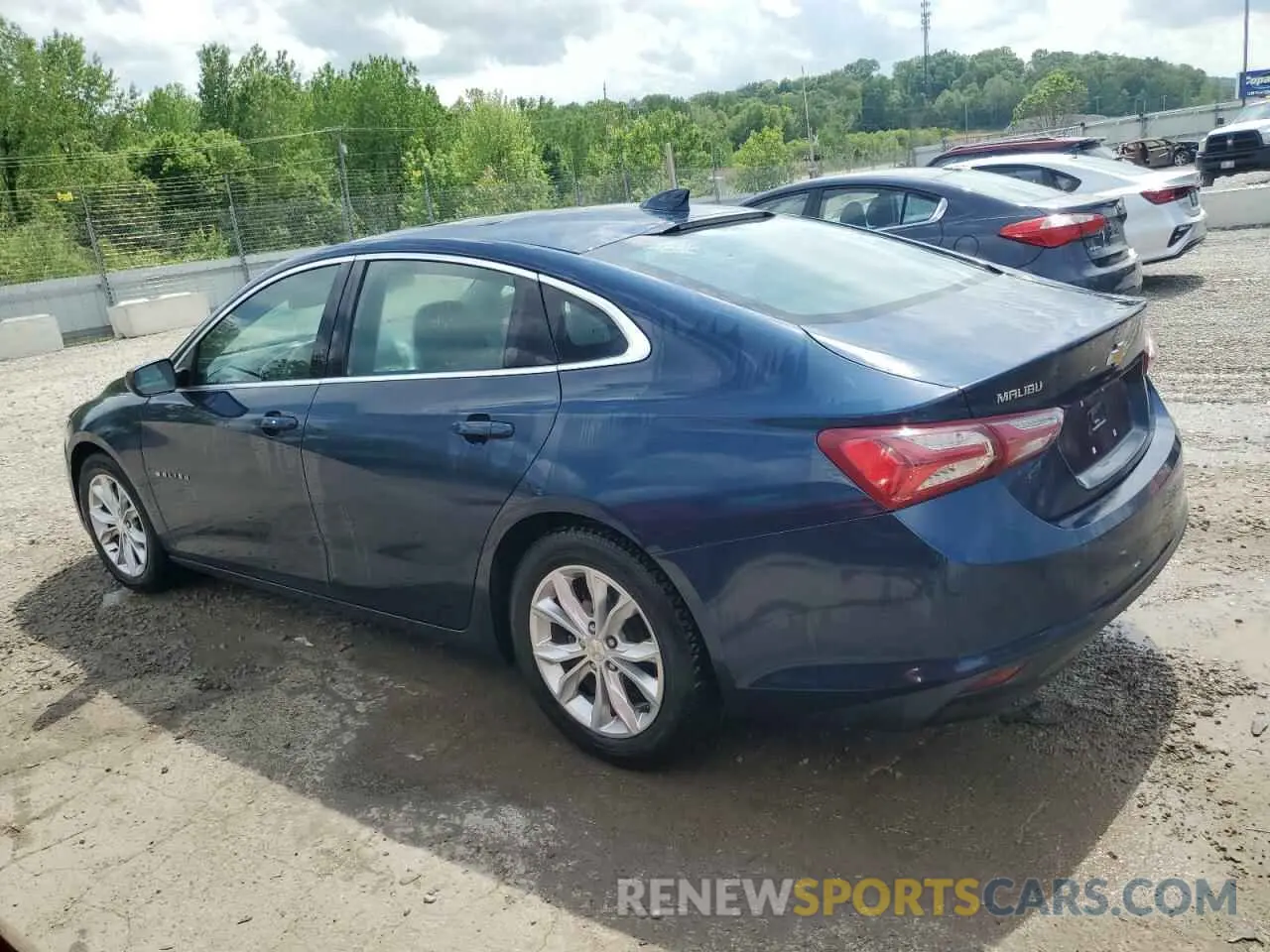 2 Photograph of a damaged car 1G1ZD5ST8LF025013 CHEVROLET MALIBU 2020