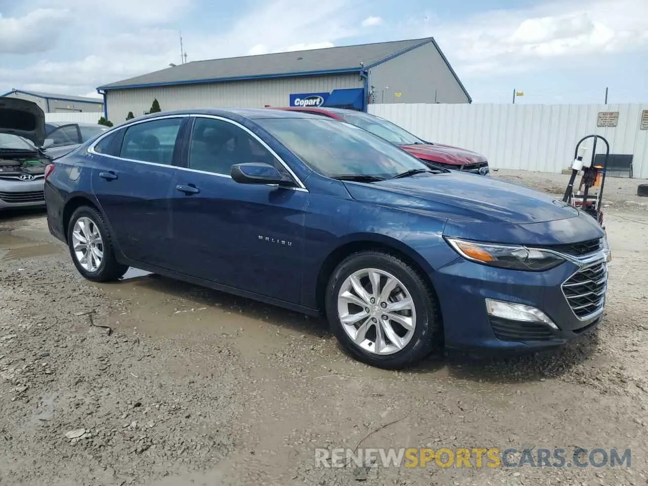 4 Photograph of a damaged car 1G1ZD5ST8LF025013 CHEVROLET MALIBU 2020