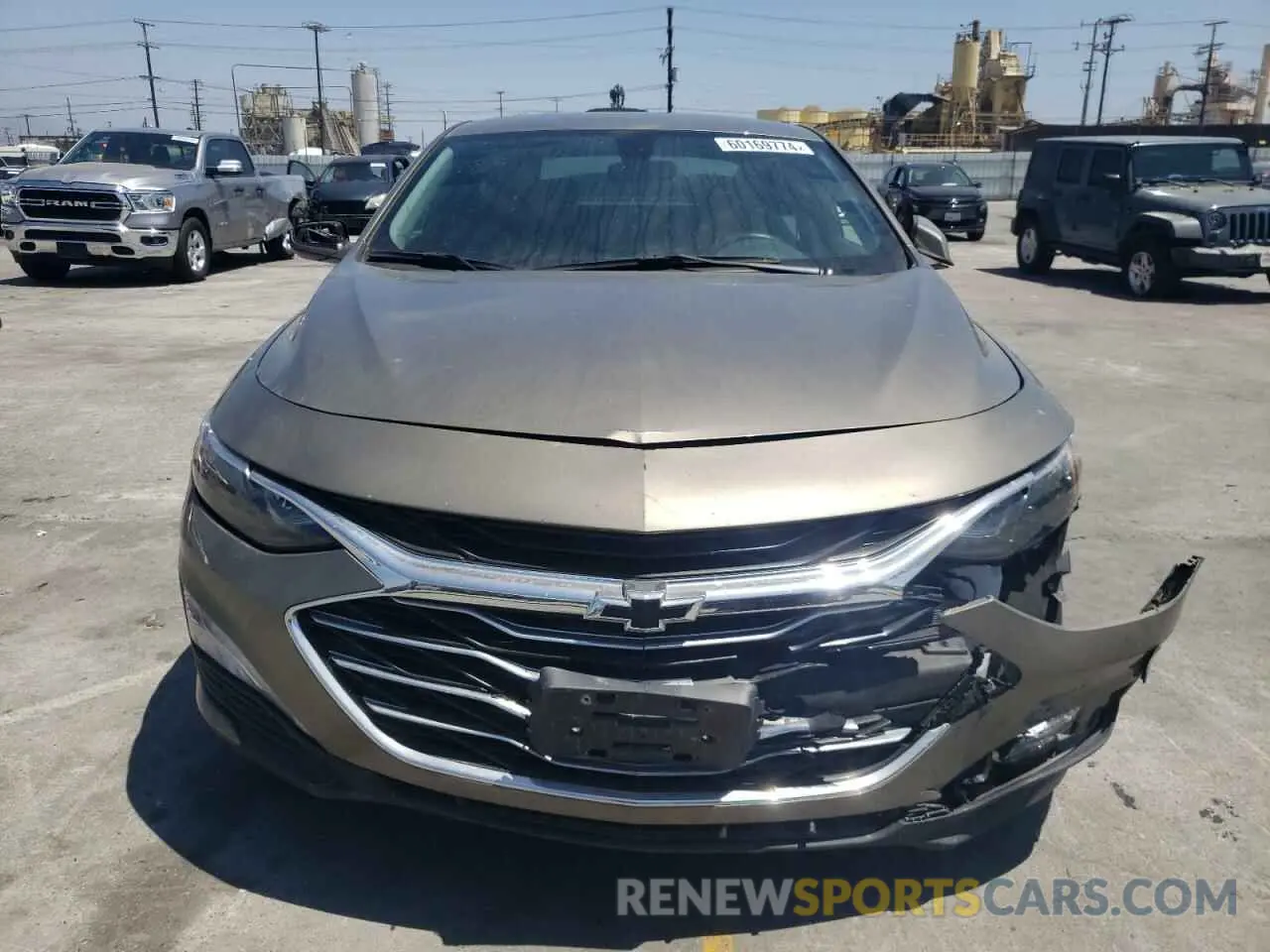 5 Photograph of a damaged car 1G1ZD5ST8LF026744 CHEVROLET MALIBU 2020
