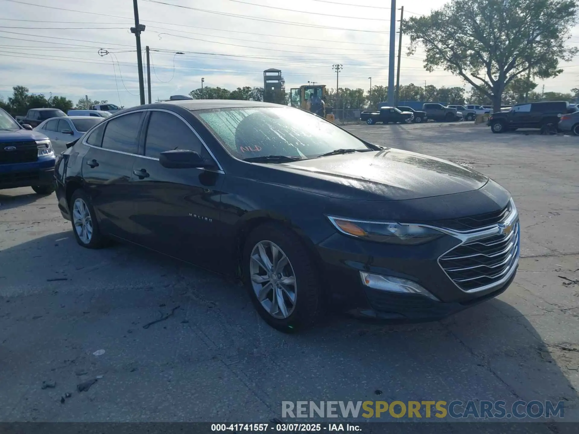 1 Photograph of a damaged car 1G1ZD5ST8LF035735 CHEVROLET MALIBU 2020