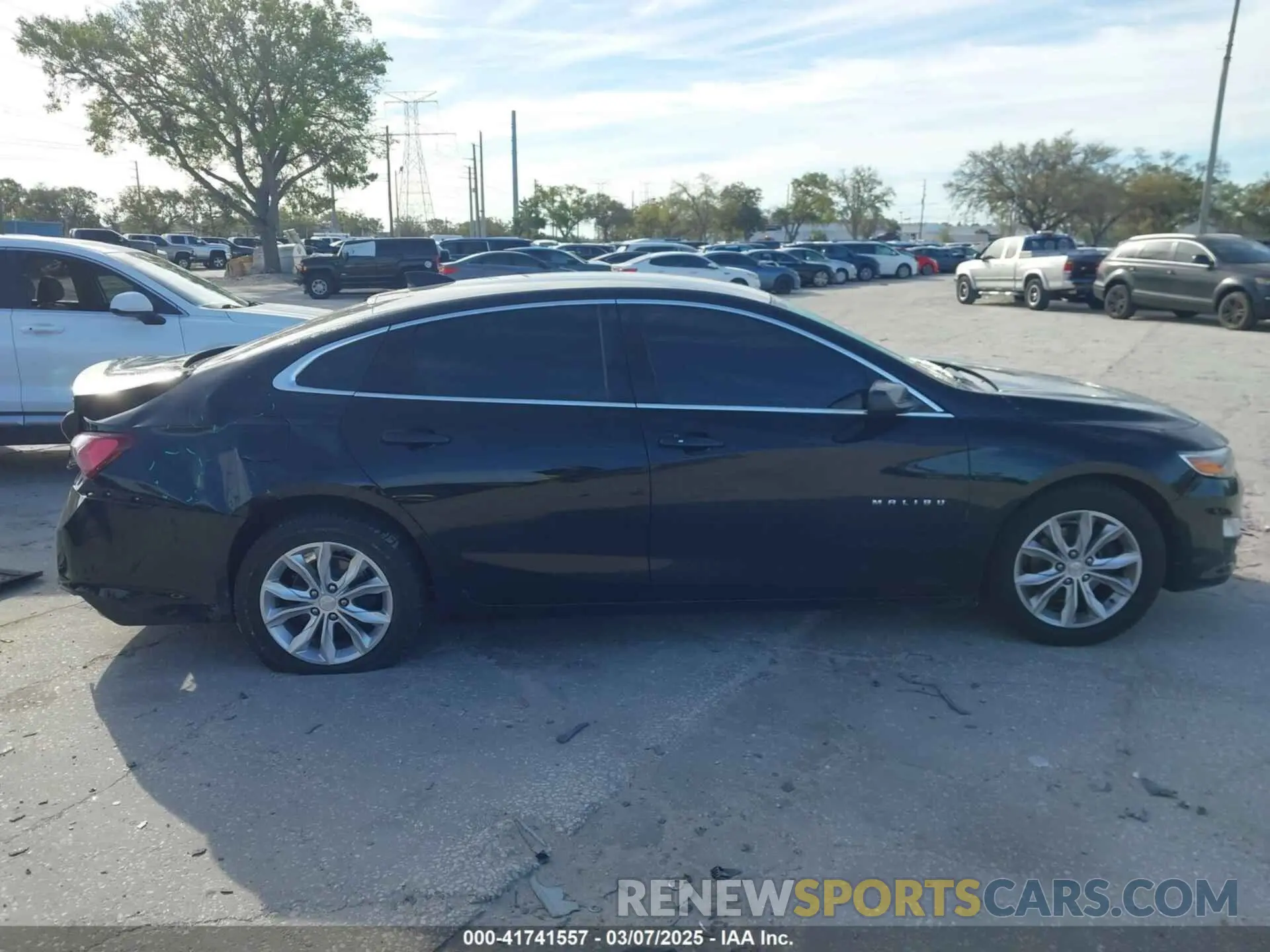 13 Photograph of a damaged car 1G1ZD5ST8LF035735 CHEVROLET MALIBU 2020