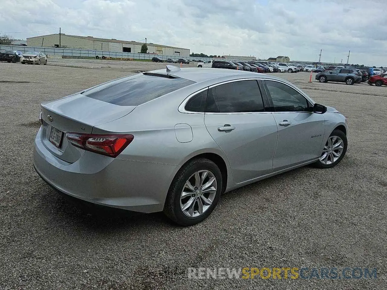 3 Photograph of a damaged car 1G1ZD5ST8LF038179 CHEVROLET MALIBU 2020