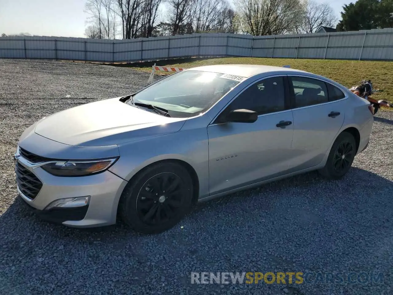 1 Photograph of a damaged car 1G1ZD5ST8LF038411 CHEVROLET MALIBU 2020