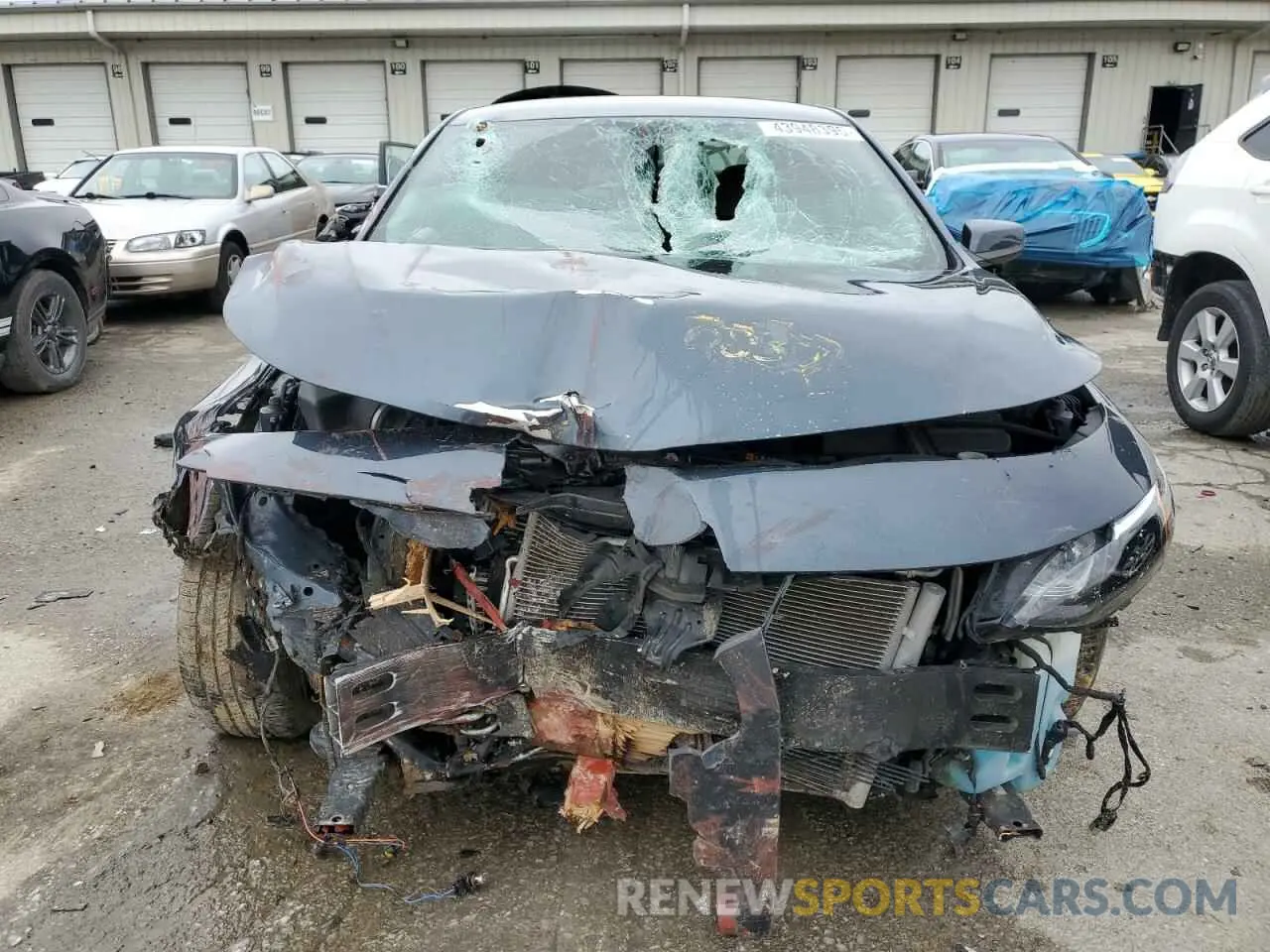 5 Photograph of a damaged car 1G1ZD5ST8LF040837 CHEVROLET MALIBU 2020