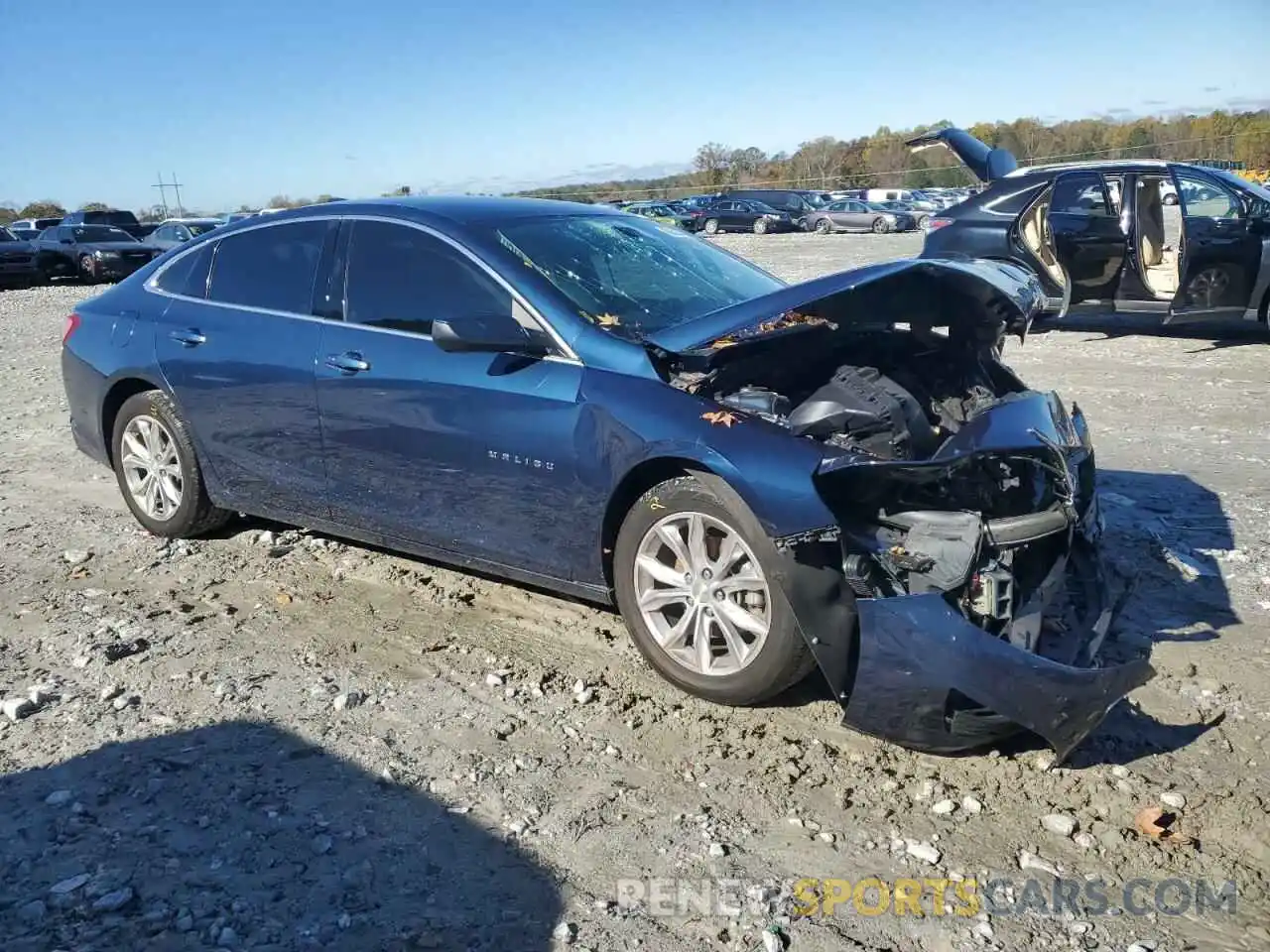 4 Photograph of a damaged car 1G1ZD5ST8LF061493 CHEVROLET MALIBU 2020