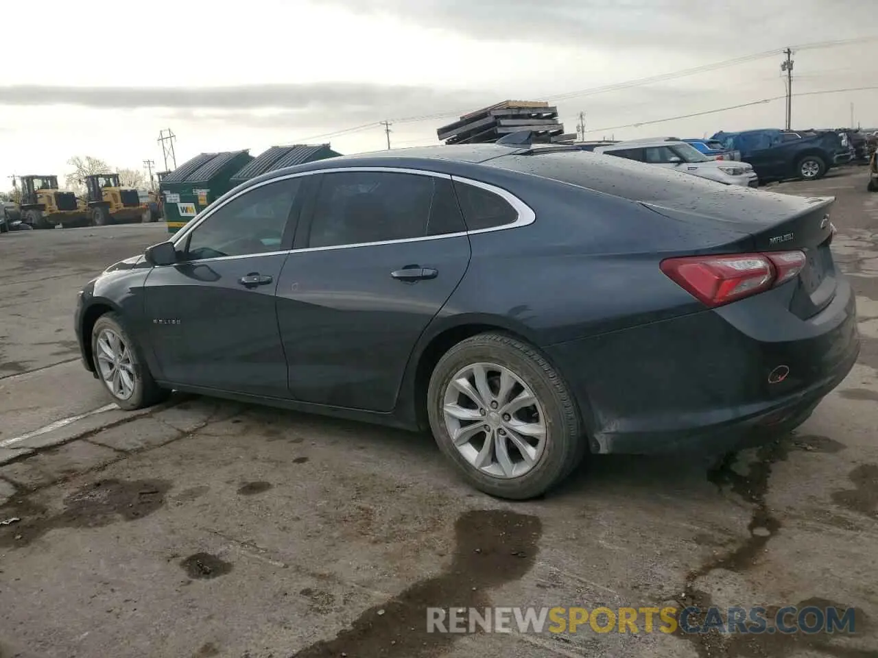 2 Photograph of a damaged car 1G1ZD5ST8LF065379 CHEVROLET MALIBU 2020