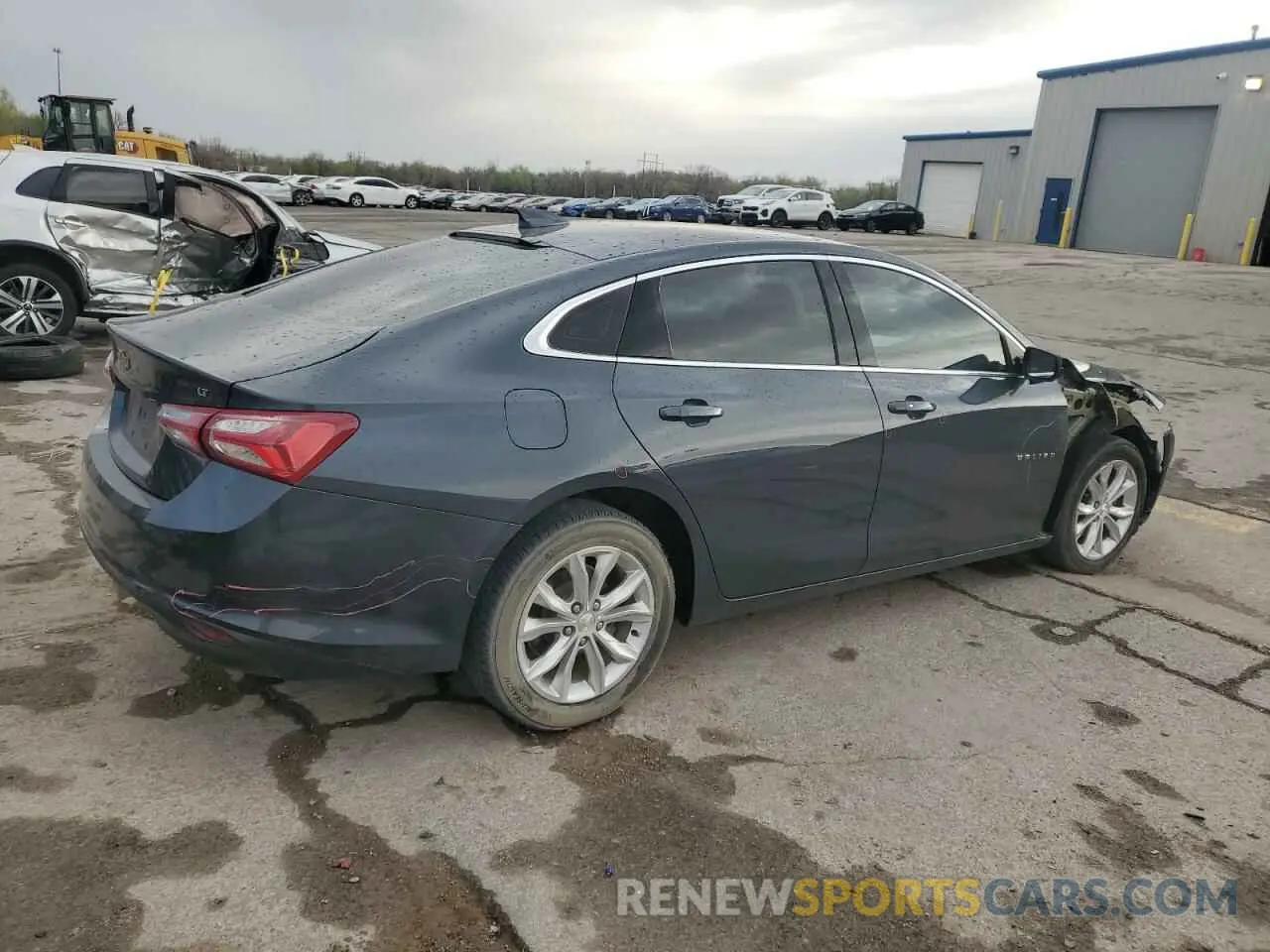 3 Photograph of a damaged car 1G1ZD5ST8LF065379 CHEVROLET MALIBU 2020