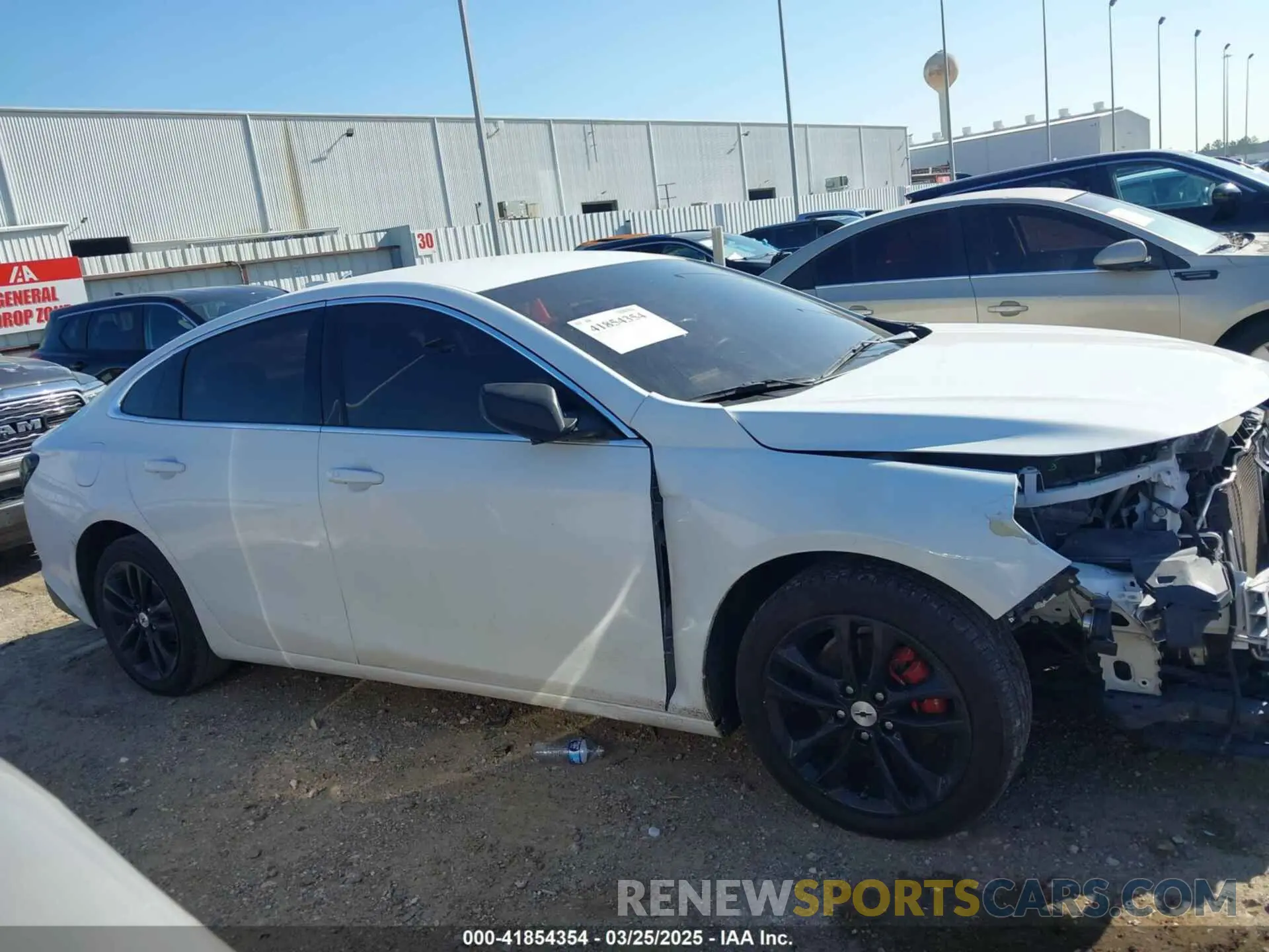 14 Photograph of a damaged car 1G1ZD5ST8LF065642 CHEVROLET MALIBU 2020