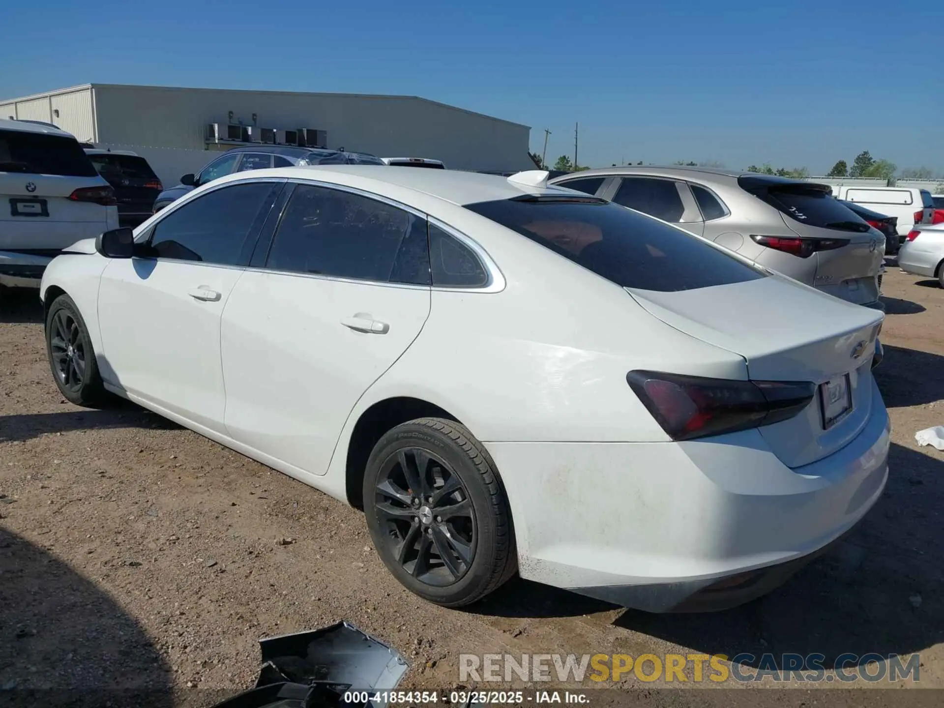 3 Photograph of a damaged car 1G1ZD5ST8LF065642 CHEVROLET MALIBU 2020