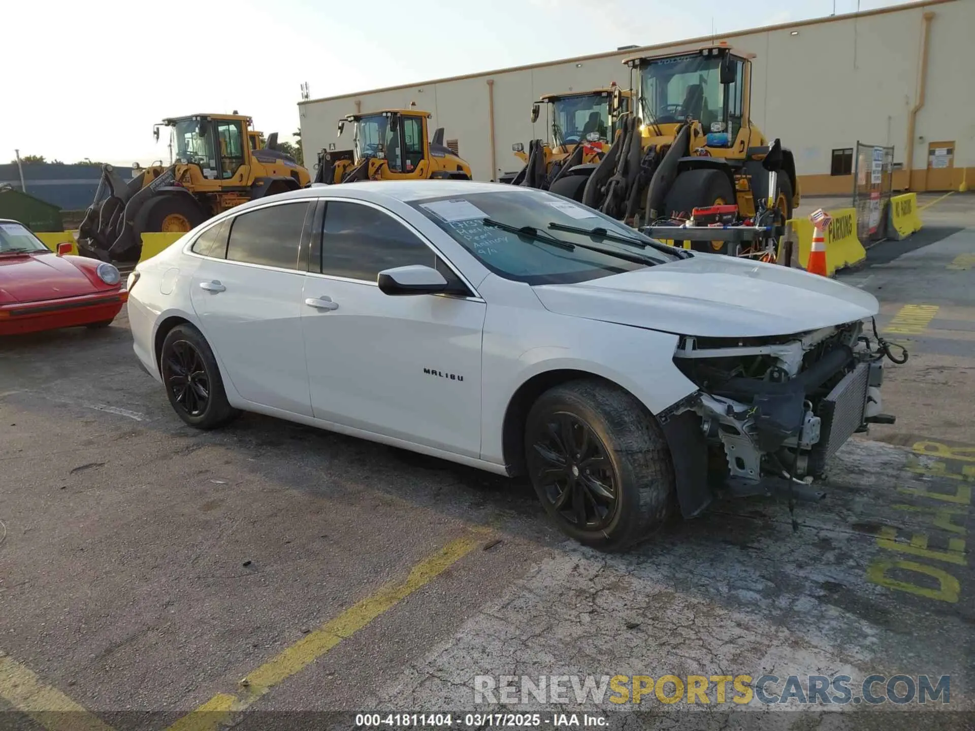 1 Photograph of a damaged car 1G1ZD5ST8LF066550 CHEVROLET MALIBU 2020