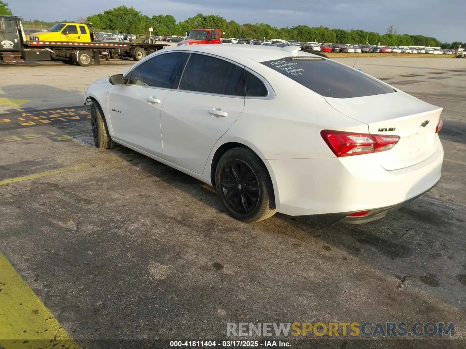 3 Photograph of a damaged car 1G1ZD5ST8LF066550 CHEVROLET MALIBU 2020