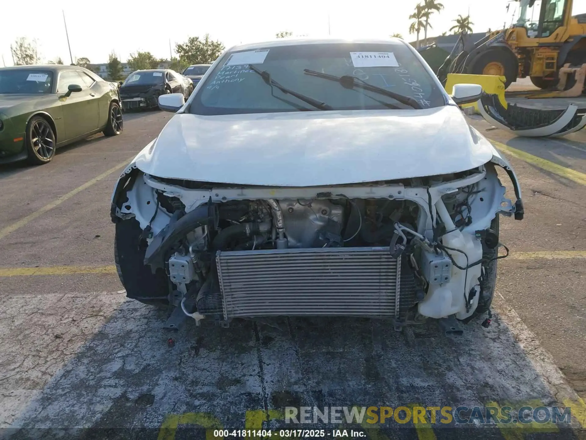 6 Photograph of a damaged car 1G1ZD5ST8LF066550 CHEVROLET MALIBU 2020