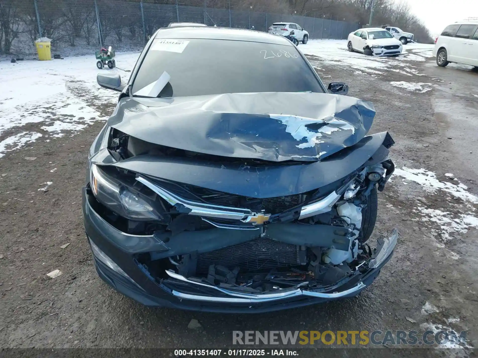 16 Photograph of a damaged car 1G1ZD5ST8LF072686 CHEVROLET MALIBU 2020