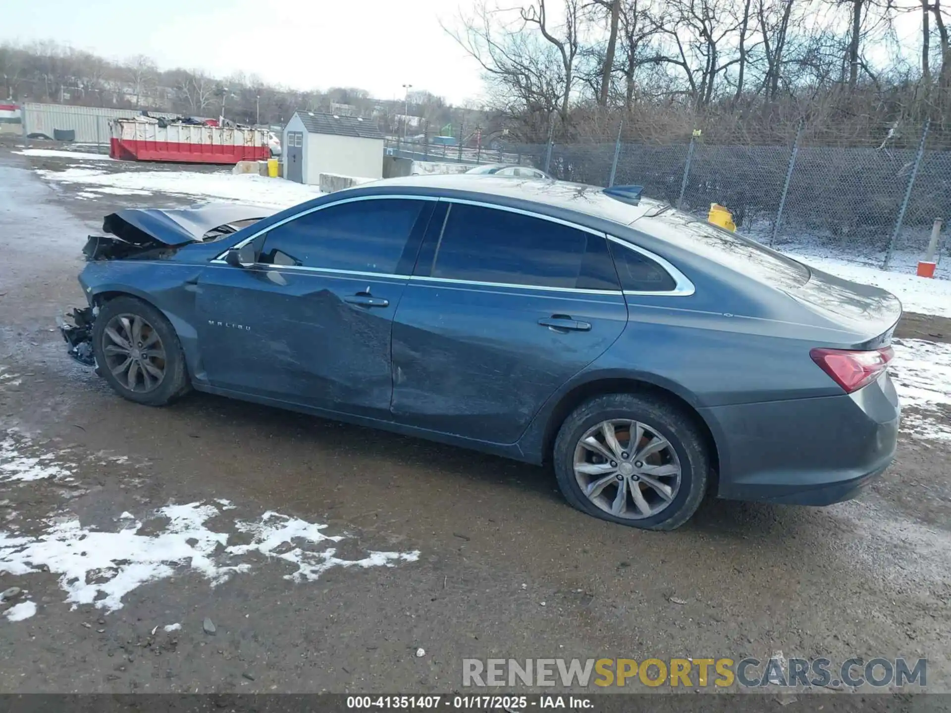 3 Photograph of a damaged car 1G1ZD5ST8LF072686 CHEVROLET MALIBU 2020