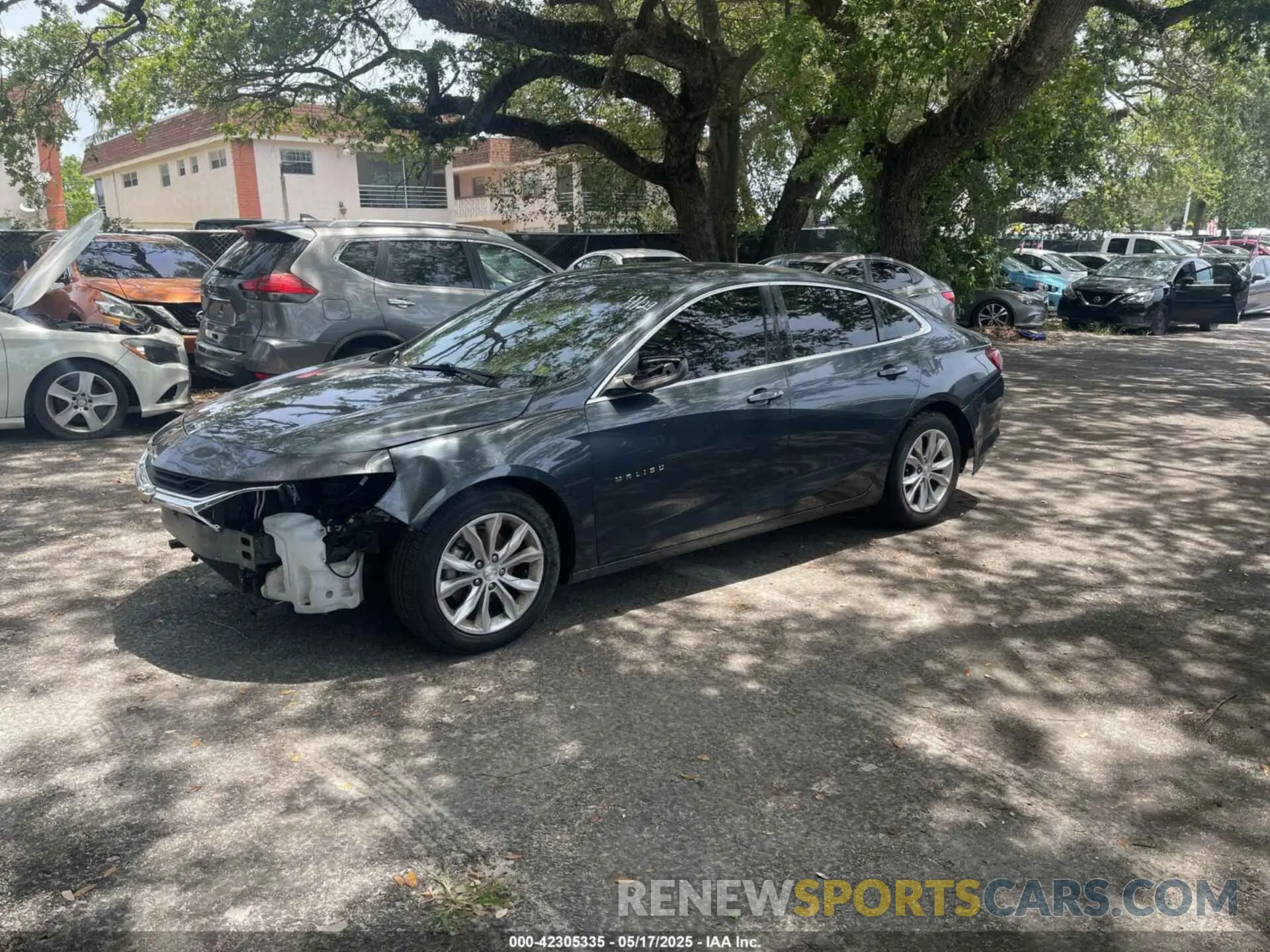 2 Photograph of a damaged car 1G1ZD5ST8LF080495 CHEVROLET MALIBU 2020