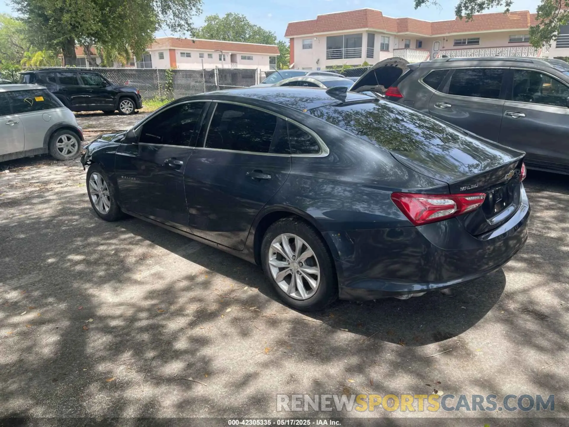 3 Photograph of a damaged car 1G1ZD5ST8LF080495 CHEVROLET MALIBU 2020