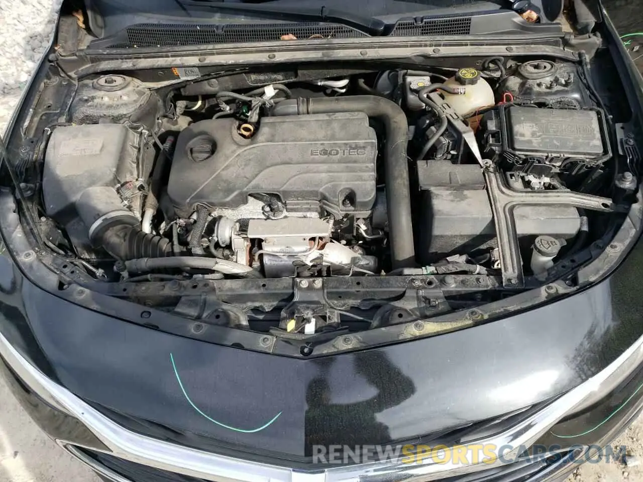 11 Photograph of a damaged car 1G1ZD5ST8LF084966 CHEVROLET MALIBU 2020