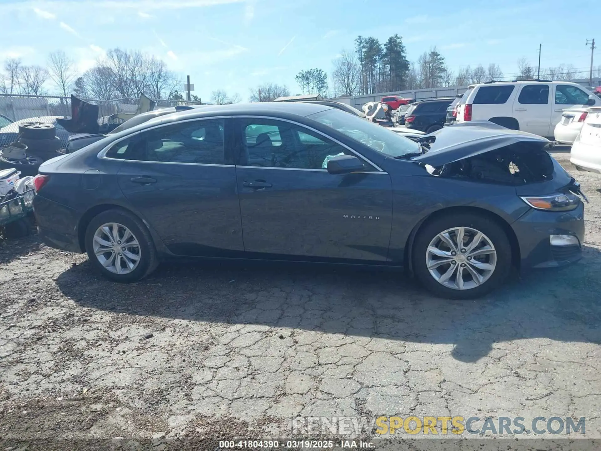 13 Photograph of a damaged car 1G1ZD5ST8LF085552 CHEVROLET MALIBU 2020