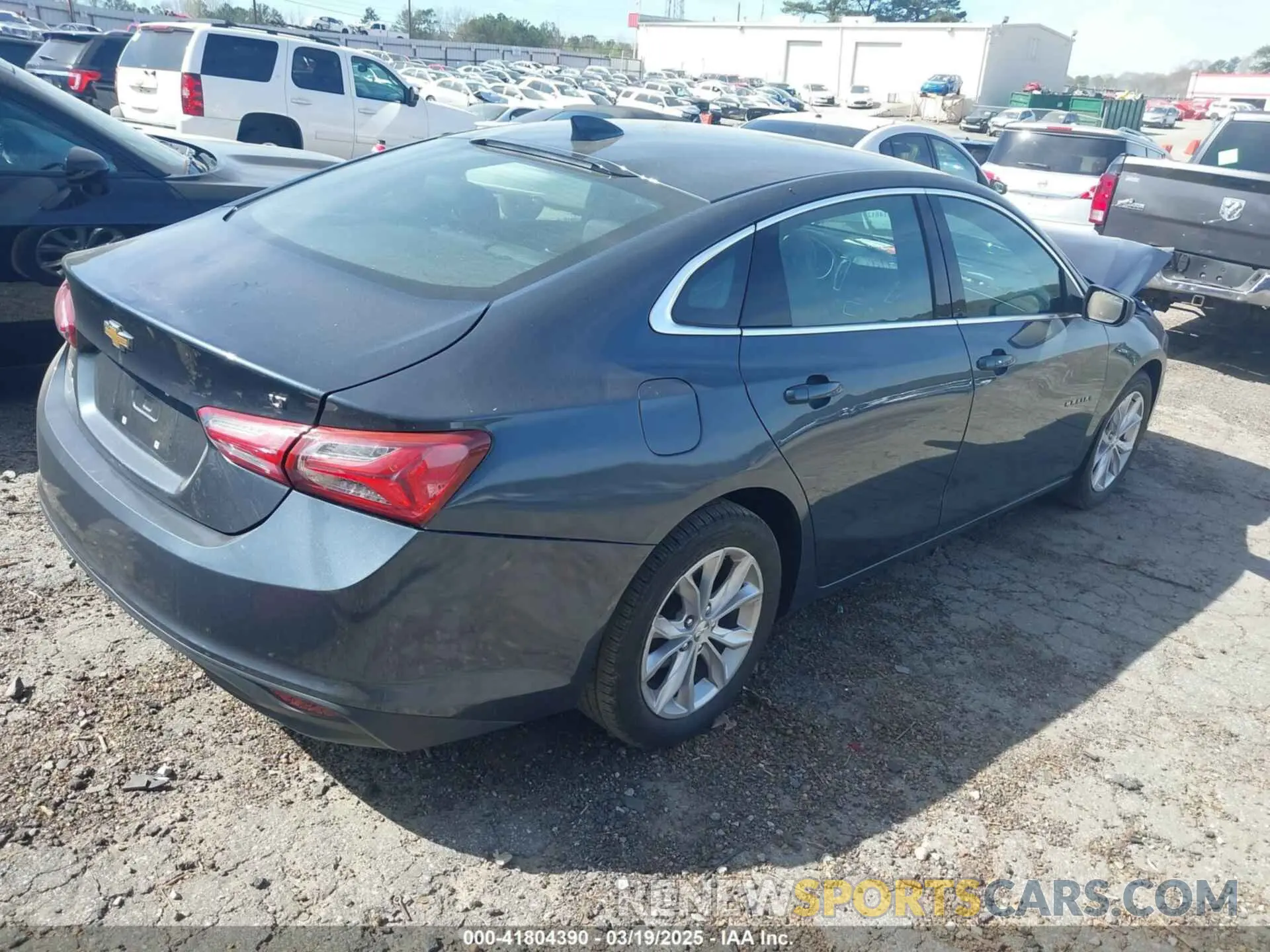 4 Photograph of a damaged car 1G1ZD5ST8LF085552 CHEVROLET MALIBU 2020