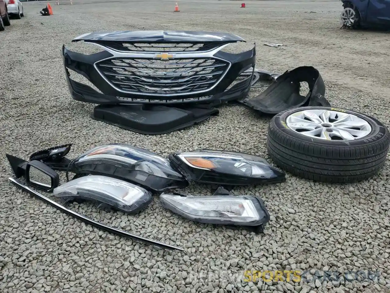 12 Photograph of a damaged car 1G1ZD5ST8LF092856 CHEVROLET MALIBU 2020